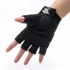 Half Finger Knight Bicycle Gloves