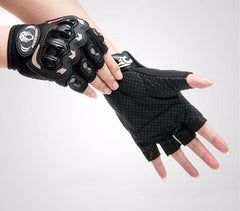 Half Finger Knight Bicycle Gloves