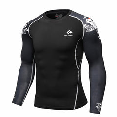 Bodybuilding Skin Tight Long Sleeves Jerseys