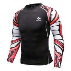 Bodybuilding Skin Tight Long Sleeves Jerseys