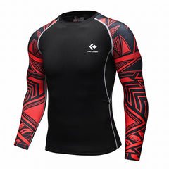 Bodybuilding Skin Tight Long Sleeves Jerseys