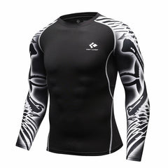 Bodybuilding Skin Tight Long Sleeves Jerseys