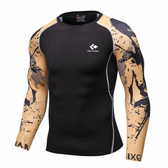 Bodybuilding Skin Tight Long Sleeves Jerseys