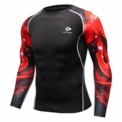 Bodybuilding Skin Tight Long Sleeves Jerseys