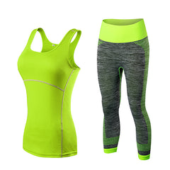 Leggings Set Yoga Pants and Vest