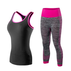 Leggings Set Yoga Pants and Vest