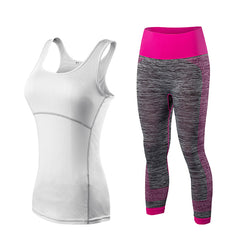 Leggings Set Yoga Pants and Vest