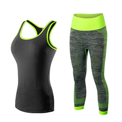 Leggings Set Yoga Pants and Vest