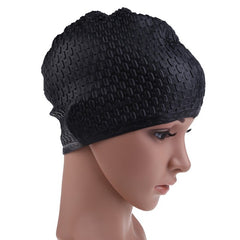 Flexible Waterproof Silicon Swimming Cap