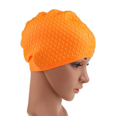 Flexible Waterproof Silicon Swimming Cap
