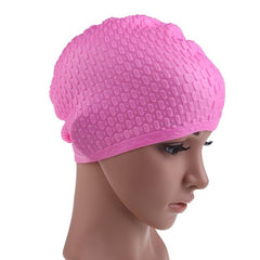 Flexible Waterproof Silicon Swimming Cap